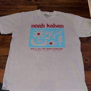 Noah Kahan Gray Graphic T-Shirt